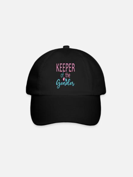 Hüter des Geschlechts - Baseballkappe - Schwarz/Schwarz
