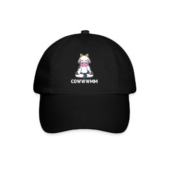 Kuhliebhaber Herder - Baseballkappe - Schwarz/Schwarz - Vorne
