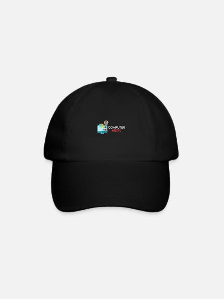 Computer-Mediziner IT-Helpdesk - Baseballkappe - Schwarz/Schwarz