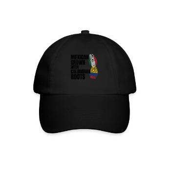 Anime & Skizzieren Anime Skizzieren Geschenk - Baseballkappe - Schwarz/Schwarz - Vorne