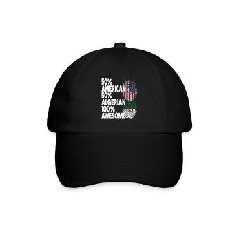 Anime & Skizzieren Mädchen Anime Skizzieren Gesche - Baseballkappe - Schwarz/Schwarz - Vorne