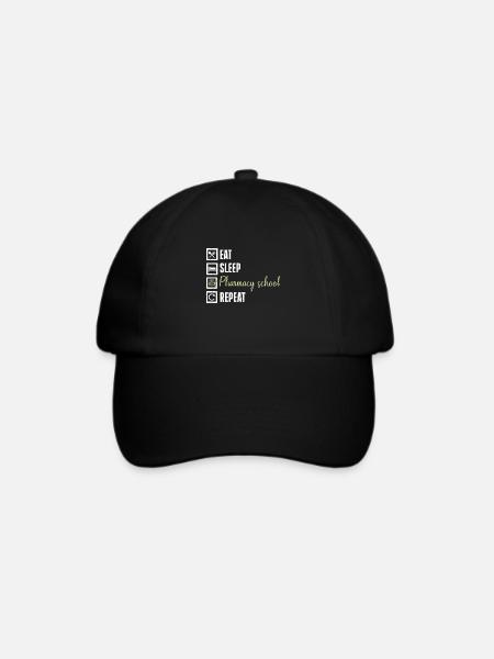 Apotheker Geschenk Apotheke - Baseballkappe - Schwarz/Schwarz