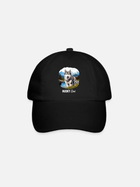 Husky - Baseballkappe - Schwarz/Schwarz