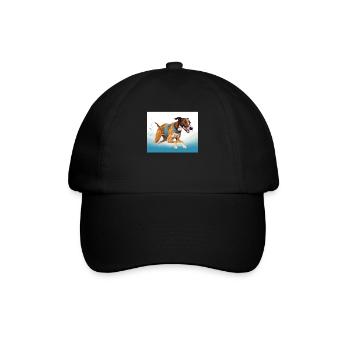 Greyhound Racing Dog Breed Race Greyhound Owner - Baseballkappe - Schwarz/Schwarz - Vorne