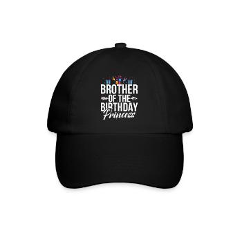 Brother Gifts - Baseballkappe - Schwarz/Schwarz - Vorne