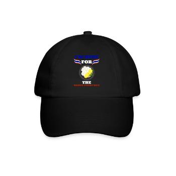 Lustiger Klebriger Reis Thai Food Lover - Baseballkappe - Schwarz/Schwarz - Vorne