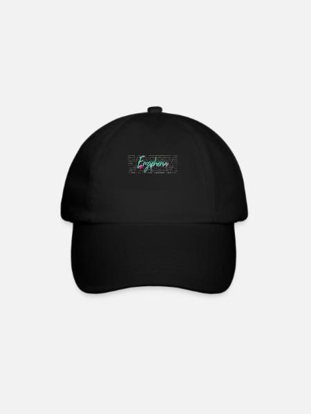 Kindergärtner Abschluss-Geschenk Erzieherin - Baseballkappe - Schwarz/Schwarz