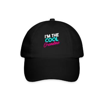 Grandma Gifts - Baseballkappe - Schwarz/Schwarz - Vorne