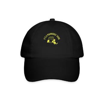 Pukwudgie Kryptide Folklore Mythen - Baseballkappe - Schwarz/Schwarz - Vorne