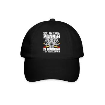 Kammerjäger - Baseballkappe - Schwarz/Schwarz - Vorne