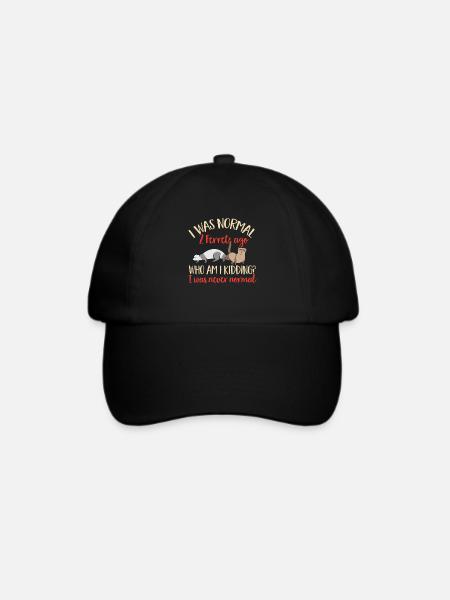 Frettchen Besitzer Frettchen - Baseballkappe - Schwarz/Schwarz