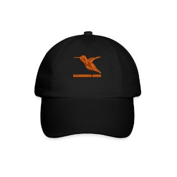 Hummingbird Ham Bacon Hummingbirds - Baseballkappe - Schwarz/Schwarz - Vorne