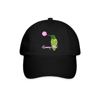 Hummingbird Chewing gum Hummingbirds - Baseballkappe - Schwarz/Schwarz - Vorne