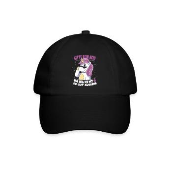 Bitte Kein Neid Weil Ich Mit 19 So Gut Aussehe - Baseballkappe - Schwarz/Schwarz - Vorne