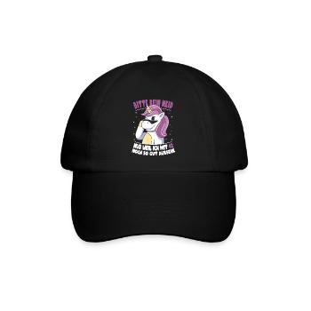 Bitte Kein Neid Weil Ich Mit 42 So Gut Aussehe - Baseballkappe - Schwarz/Schwarz - Vorne