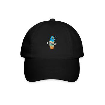 Eiscreme - Baseballkappe - Schwarz/Schwarz - Vorne