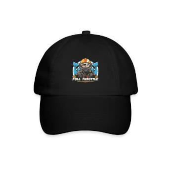 RENNFAHRER - Baseballkappe - Schwarz/Schwarz - Vorne