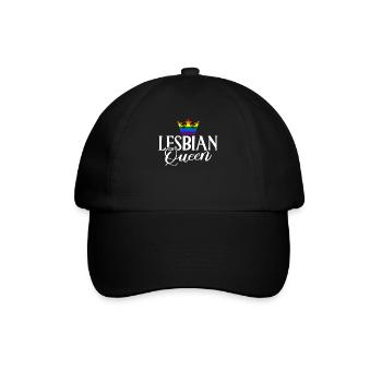 Lesbian Gifts - Baseballkappe - Schwarz/Schwarz - Vorne