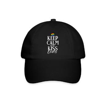 Lesbian Gifts - Baseballkappe - Schwarz/Schwarz - Vorne