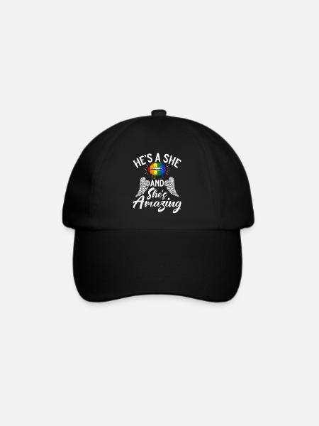 Lesbian Gifts - Baseballkappe - Schwarz/Schwarz