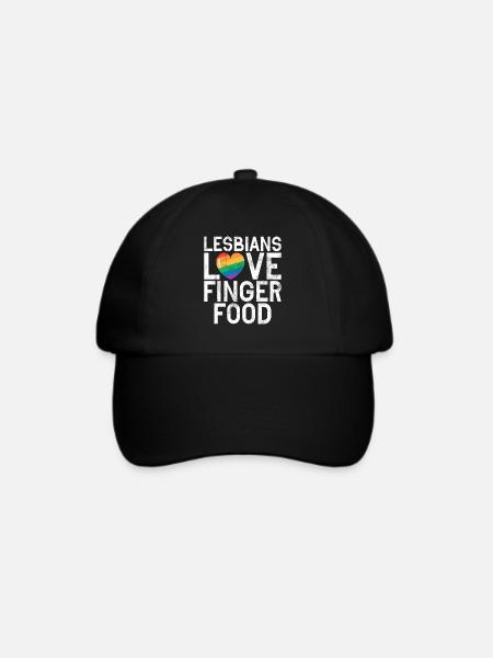 Lesbian Gifts - Baseballkappe - Schwarz/Schwarz