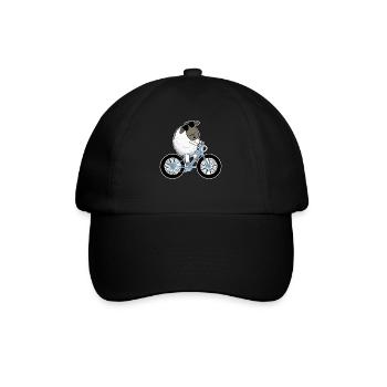 Fatbike Sheep Fat Bike - Baseballkappe - Schwarz/Schwarz - Vorne