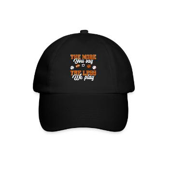 Sportlehrer Sport Lehrer Sportunterricht - Baseballkappe - Schwarz/Schwarz - Vorne