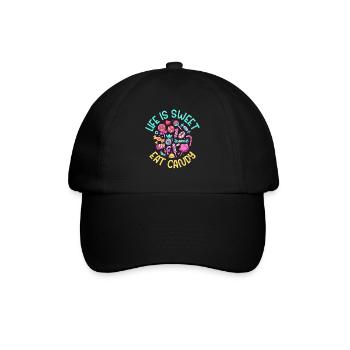 Candy Gift - Baseballkappe - Schwarz/Schwarz - Vorne