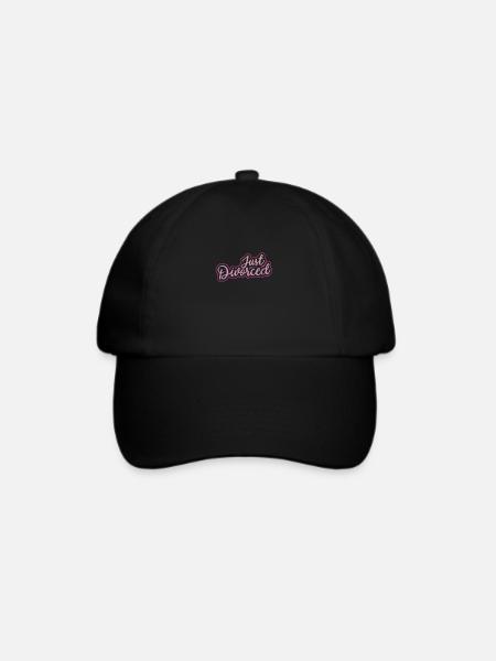 Scheidung - Baseballkappe - Schwarz/Schwarz