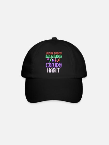 Candy Gift - Baseballkappe - Schwarz/Schwarz