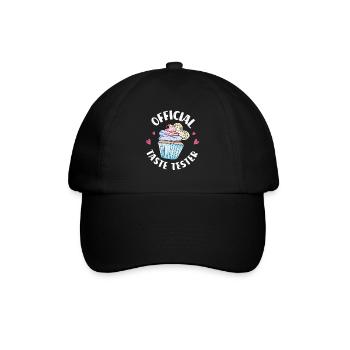 Cupcake - Baseballkappe - Schwarz/Schwarz - Vorne