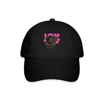 Chai Tea - Baseballkappe - Schwarz/Schwarz - Vorne