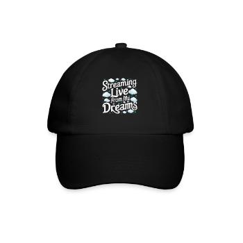 Sprechen Im Schlaf, Somniloquy, Sprechen Im - Baseballkappe - Schwarz/Schwarz - Vorne