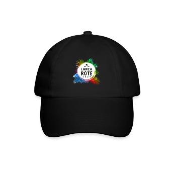 Lanzarote 2024 Bunt - Baseballkappe - Schwarz/Schwarz - Vorne