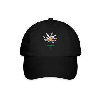 Lehrerleben - Lehre, Liebe, inspiriere Lehrer - Baseballkappe - Schwarz/Schwarz - Vorne