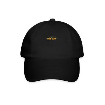 Carpe Diem: Nutzen Sie den Tag - Baseballkappe - Schwarz/Schwarz - Vorne