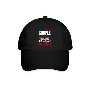 United In Love Unity Patriotic American - Baseballkappe - Schwarz/Schwarz - Vorne