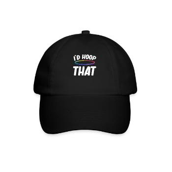 Ich Würde Diese Lustigen Reifenjongleure, Die - Baseballkappe - Schwarz/Schwarz - Vorne