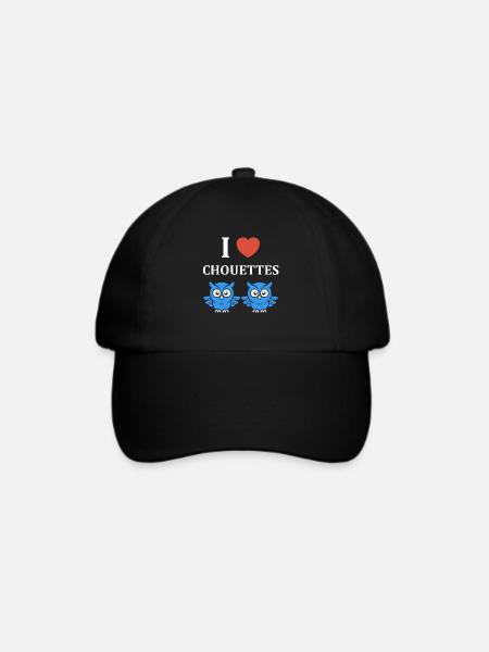 Netter Humor - Baseballkappe - Schwarz/Schwarz