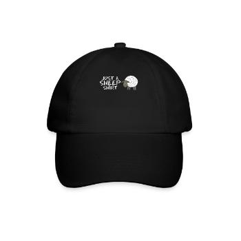 Cheap Farmer Sheep - Baseballkappe - Schwarz/Schwarz - Vorne