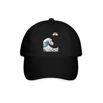 Trau dich, du selbst zu sein - Trans LGBT Farben in der - Baseballkappe - Schwarz/Schwarz - Vorne