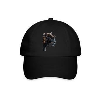 Panther - Baseballkappe - Schwarz/Schwarz - Vorne