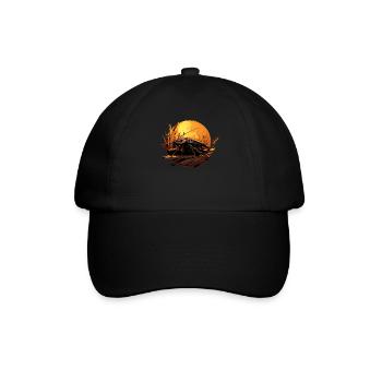Cockroach Kakerlaken Kakerlake - Baseballkappe - Schwarz/Schwarz - Vorne
