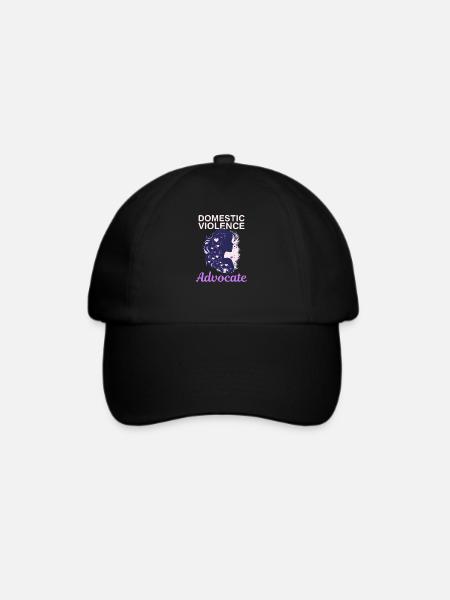 Häusliche Gewalt Anwalt für häusliche Gewalt - Baseballkappe - Schwarz/Schwarz