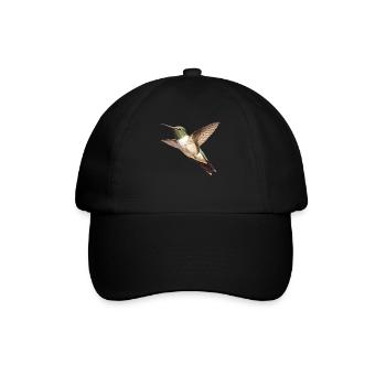 Hummingbird Kolibris Kolibri - Baseballkappe - Schwarz/Schwarz - Vorne