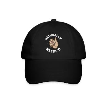 Akkupunktur - Baseballkappe - Schwarz/Schwarz - Vorne