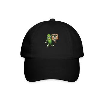 Have A Nice Day - Baseballkappe - Schwarz/Schwarz - Vorne
