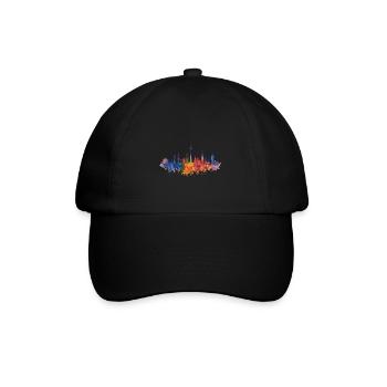 Marl - Baseballkappe - Schwarz/Schwarz - Vorne