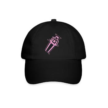 Bartender Mixologist Shaker - Baseballkappe - Schwarz/Schwarz - Vorne