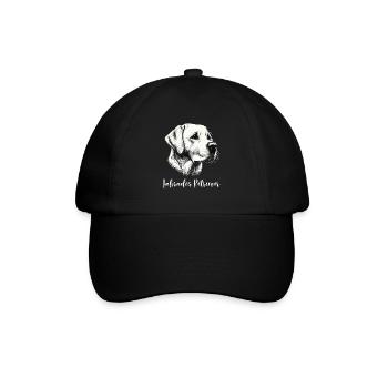 Labrador Retriever Hund Hundehalter Familienhund - Baseballkappe - Schwarz/Schwarz - Vorne